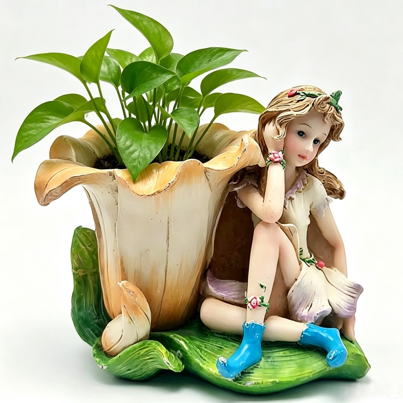 Flower Fairy Vase Cactus Silic - Potsticker Mold 评论和价格