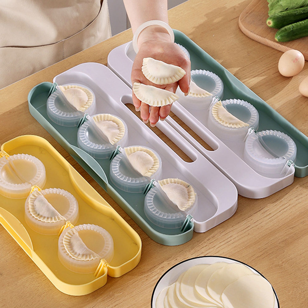 DIY Dumpling Maker 8-Grid Pres - Dumpling Press Set 评论和价格