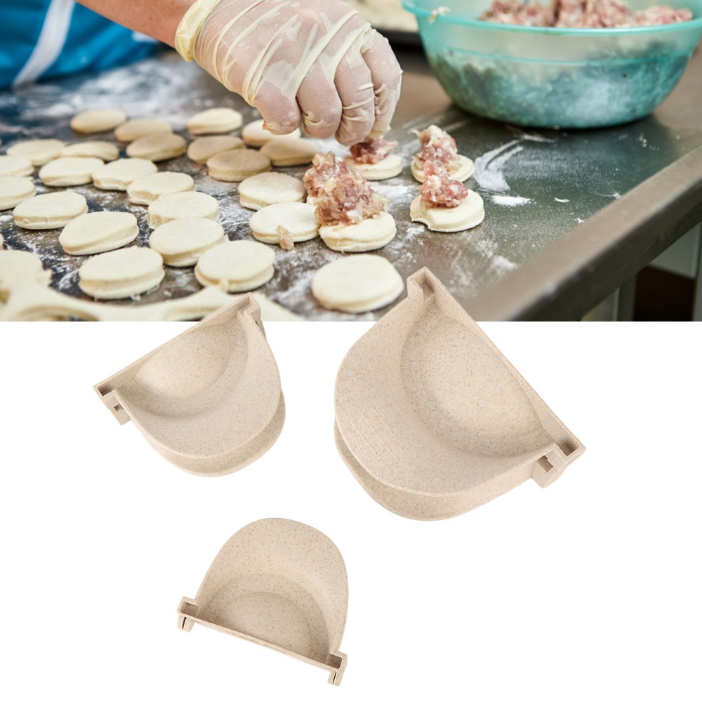 Plastic Stainless Steel Dumpli - Dumpling Press Set 评论和价格