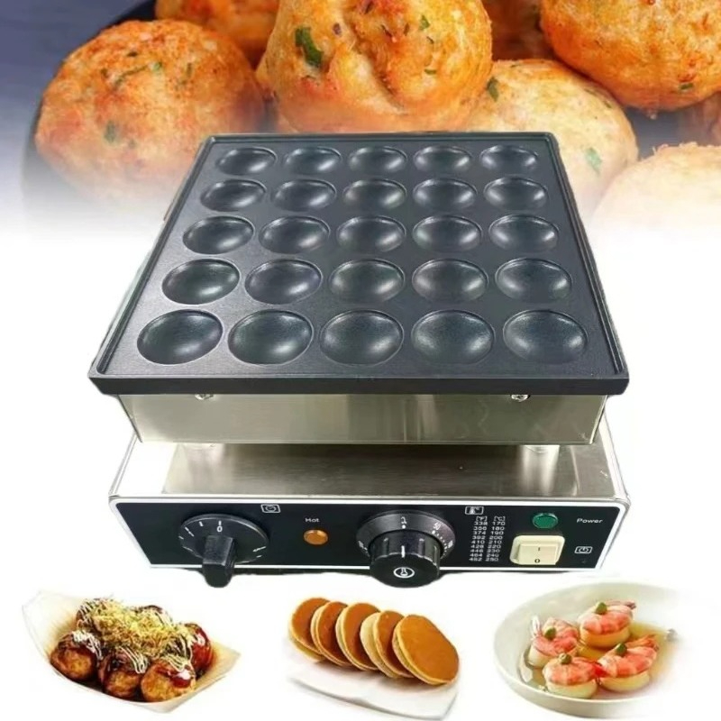 Commercial Snack Fishball Barb - Takoyaki Grill Plate 评论和价格