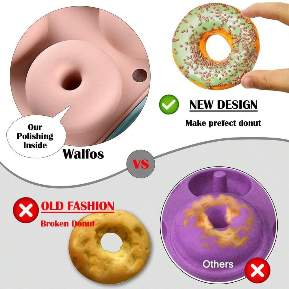 New Silicone Donut Mold High T - Donut Mold Silicone 评论和价格