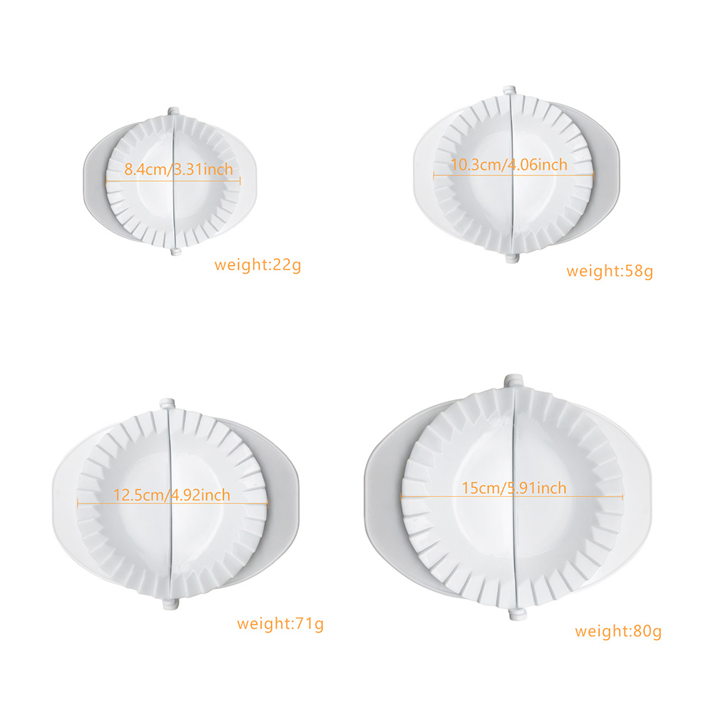 4 Size Dumpling Mold DIY Press - Dumpling Press Set 评论和价格