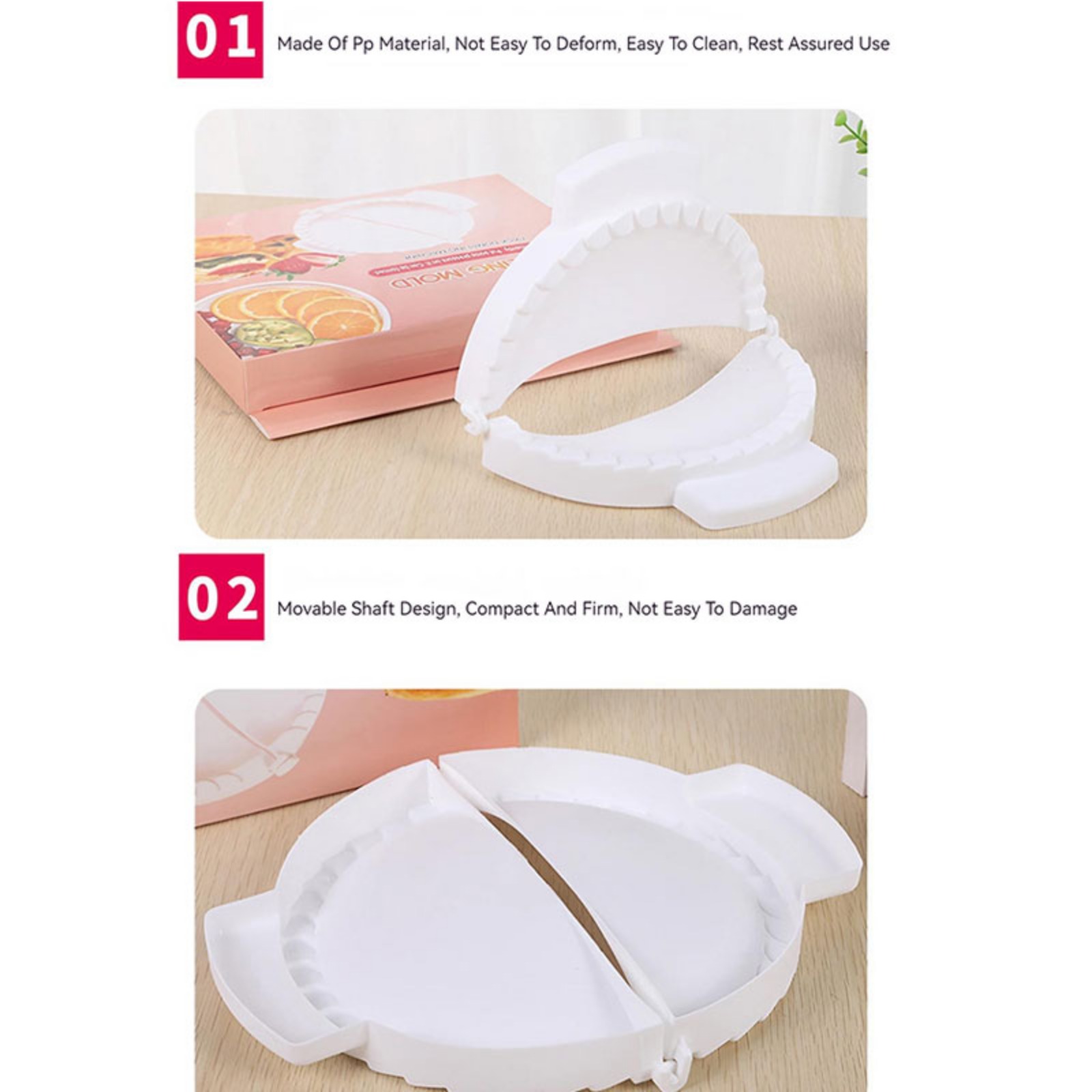 JJYY Upgrade Diy Dumpling Mold - Dumpling Press Set 评论和价格