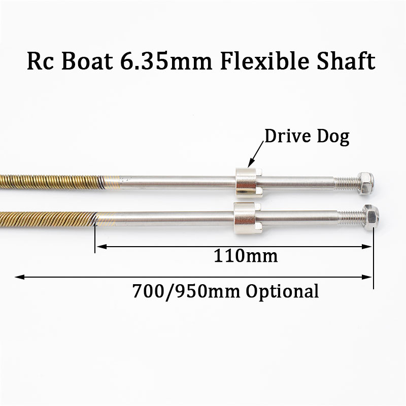 Rc Boat 6.35mm 1/4'' Flexible  - Corn Dog Stick 评论和价格
