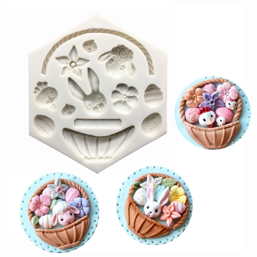 Easter Bunny Silicone Mold Fon - Bunny Cake Mold 评论和价格